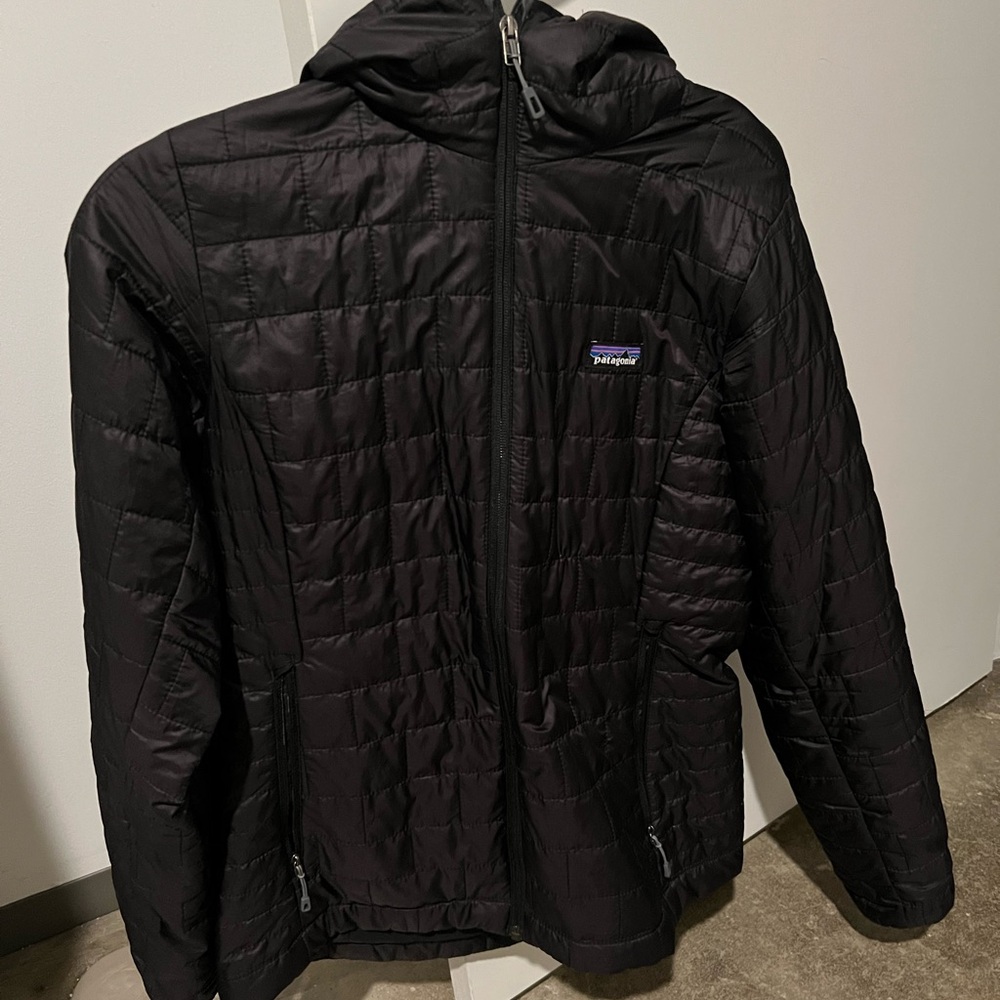Patagonia Black Hooded Jacket